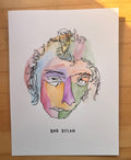 Bob Dylan Watercolor