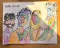 Animal Collective Watercolor 11x14