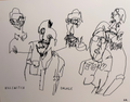 Original Killswitch Engage Drawing 11x14