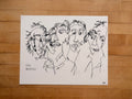 Original Beatles Sketch 11x14